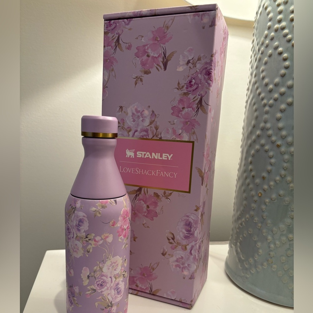 LOVE SHACK FANCY X STANLEY ALL DAYY SLIM 12OZ WATER BOTTLE